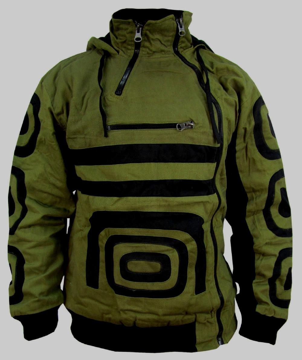 gheri Spiral Green Jacket