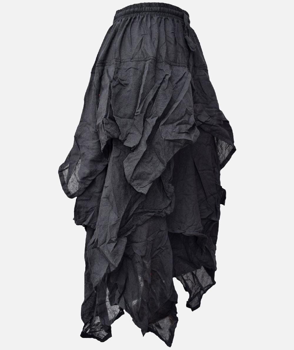 Gheri Three Layered Patchwork Skirt Patchwork