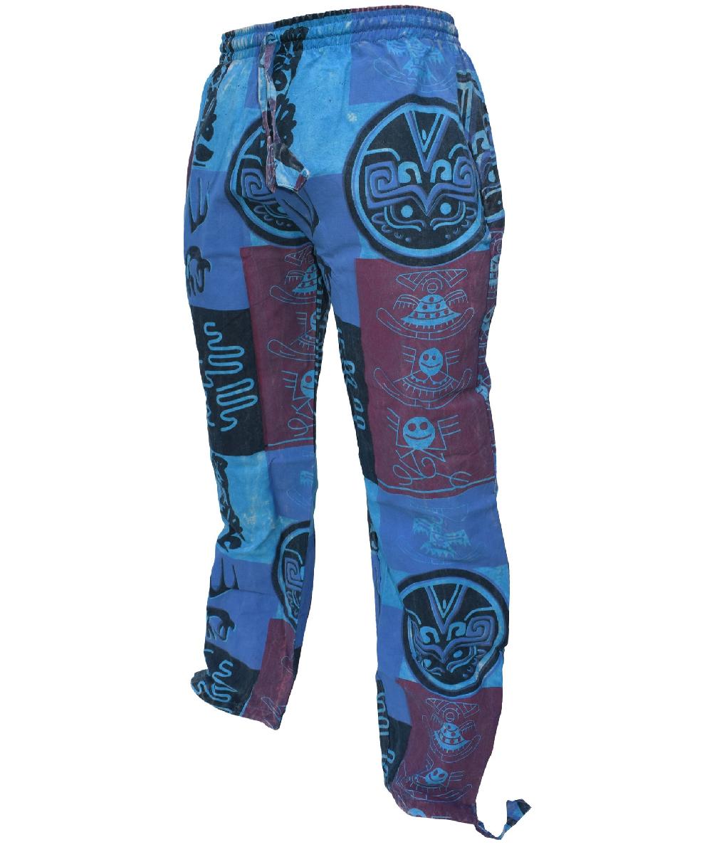 Gheri Tribal Gecko Patchwork Loose Trouser