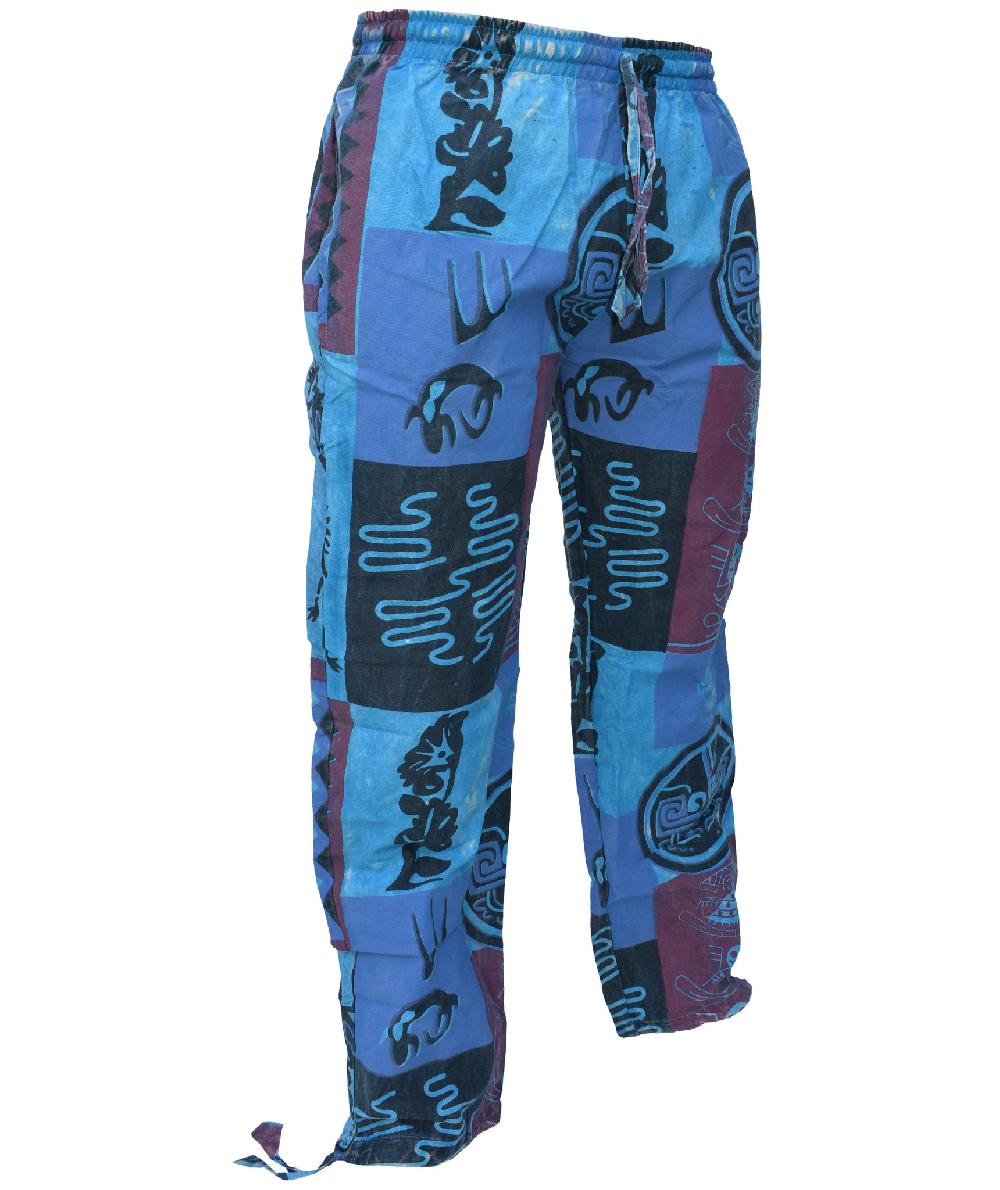 Gheri Tribal Gecko Patchwork Loose Trouser