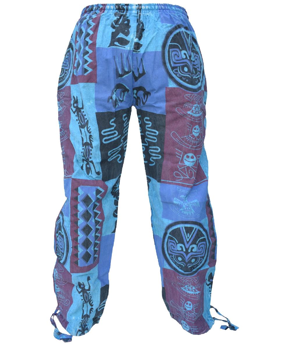 Gheri Tribal Gecko Patchwork Loose Trouser