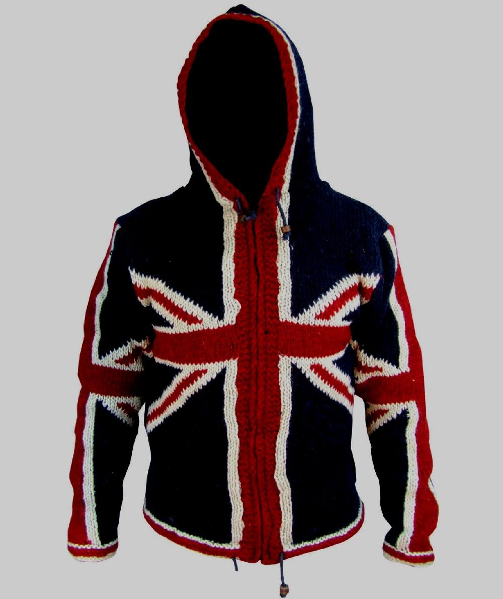 gheri Union Jack Woolen Jumper