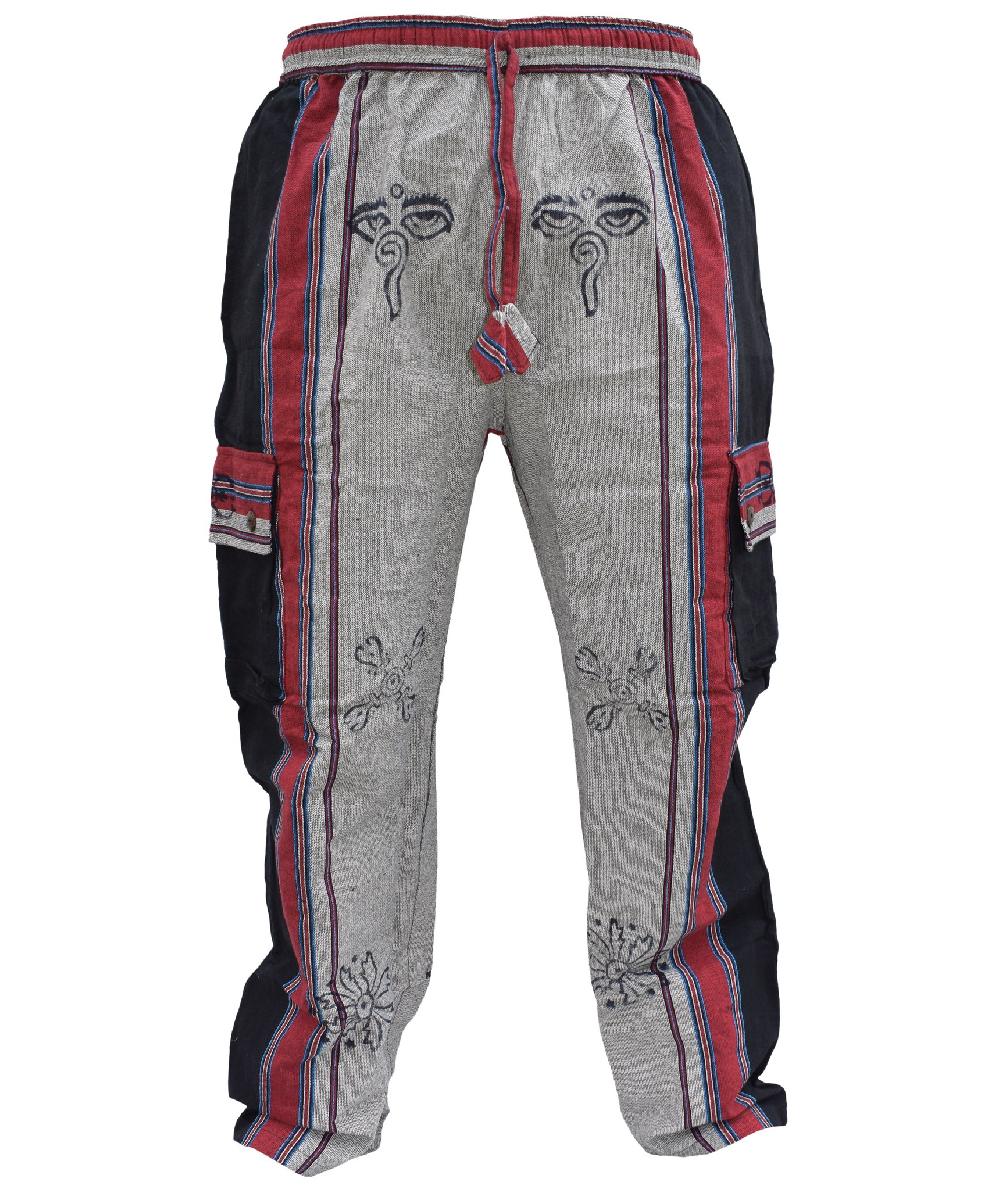 Gheri Shyama Patchwork Straight Trouser Thin Patchwork