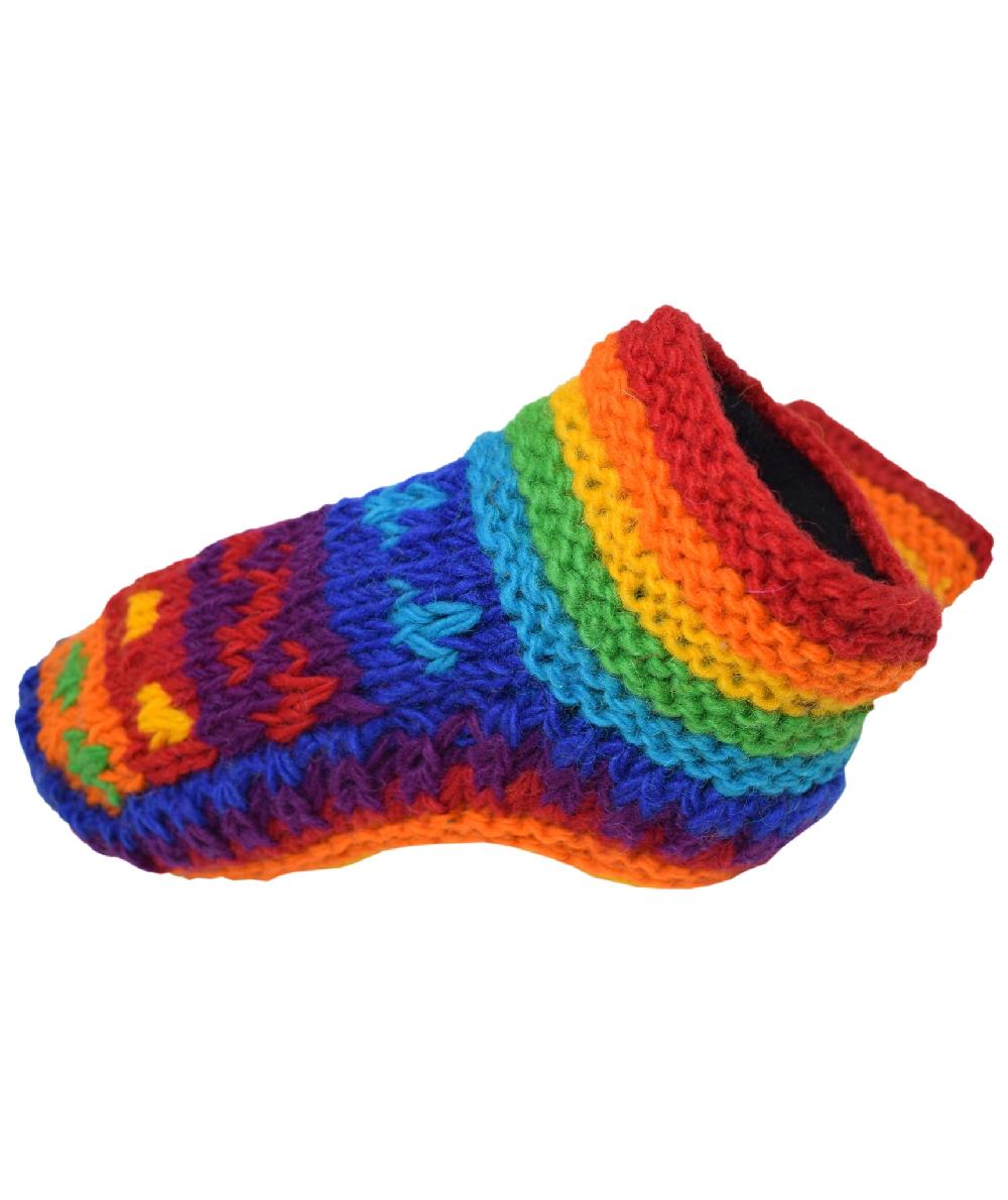 Gheri Womans Fleece Lined Woolen Ankle Slipper Socks A A