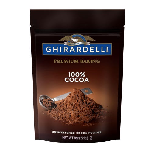 ghirardelli 100% Unsweetened Ground Cocoa (Case of 6 Bags) ghirardelli 100% Unsweetened Ground Cocoa (Case of 6 Bags)