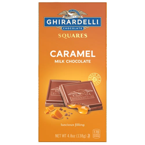 ghirardelli Milk Chocolate Caramel Bar (Case of 10)