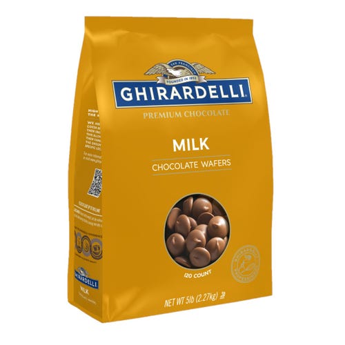ghirardelli Milk Chocolate Wafers 5lb Bag