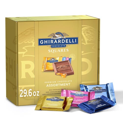 ghirardelli Ghirardelli Premium Assorted Chocolate Squares Gift Box ghirardelli Ghirardelli Premium Assorted Chocolate Squares Gift Box