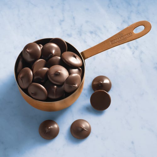 ghirardelli Queen Dark Chocolate Wafers (35 lb.) ghirardelli Queen Dark Chocolate Wafers (35 lb.)