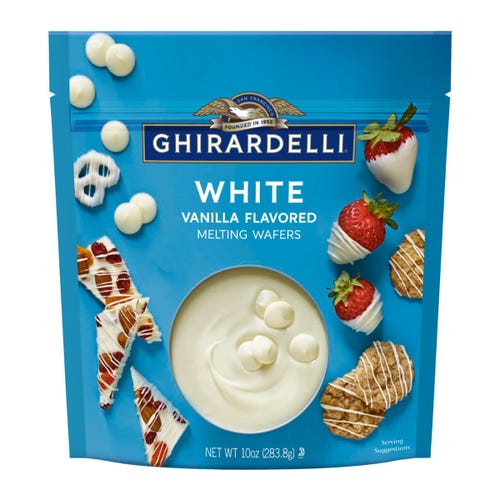 ghirardelli White Melting Wafers (Case of 6 Bags) ghirardelli White Melting Wafers (Case of 6 Bags)