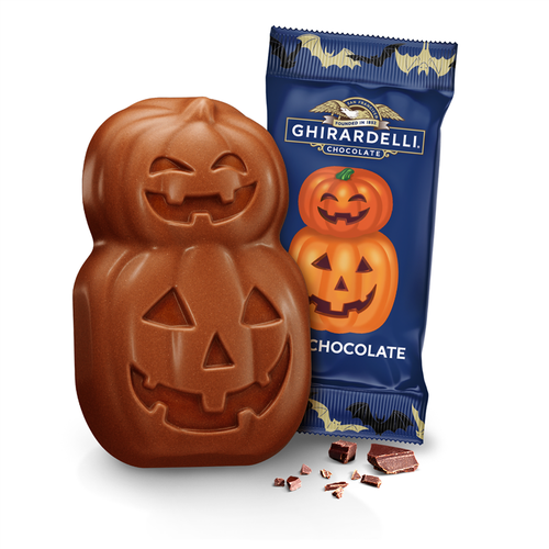 ghirardelli Milk Chocolate Jack O' Lanterns Case Pack (500 ct)
