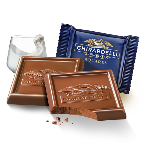 ghirardelli Milk Chocolate SQUARES Case Pack (540 ct)