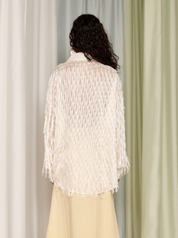 Ghospell Anouk Shirt Ivory Cream