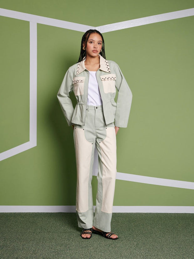 Ghospell Billie-Jean Jacket Sage Green