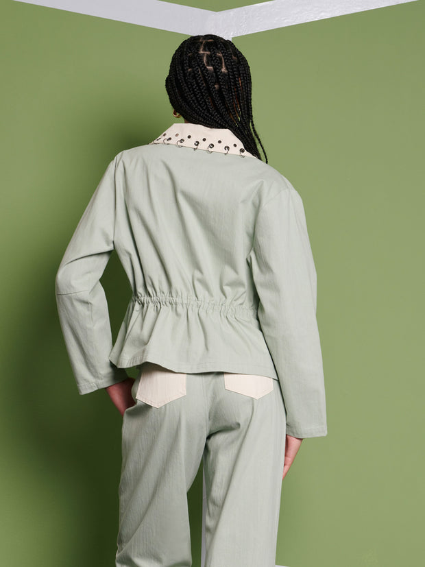 Ghospell Billie-Jean Jacket Sage Green