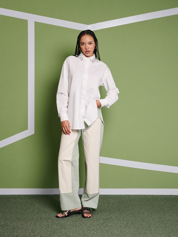 Ghospell Billie-Jean Trousers Sage Green