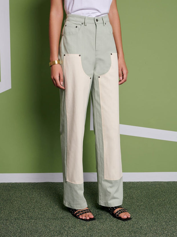 ghospell Billie-Jean Trousers Sage Green