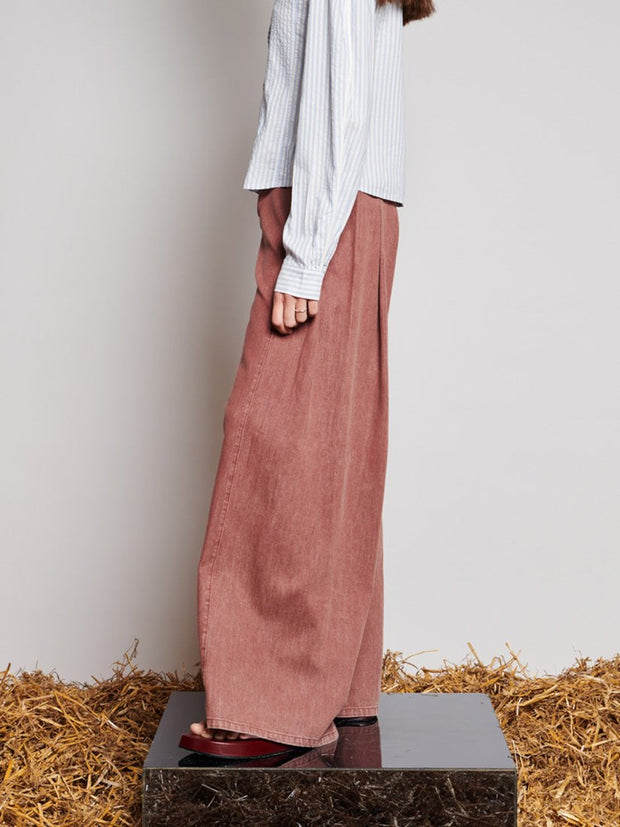 Ghospell Britt Denim Jeans Washed Brown