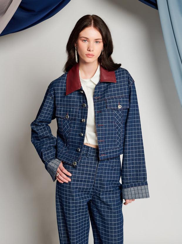 ghospell Campbell Denim Jacket Denim Blue