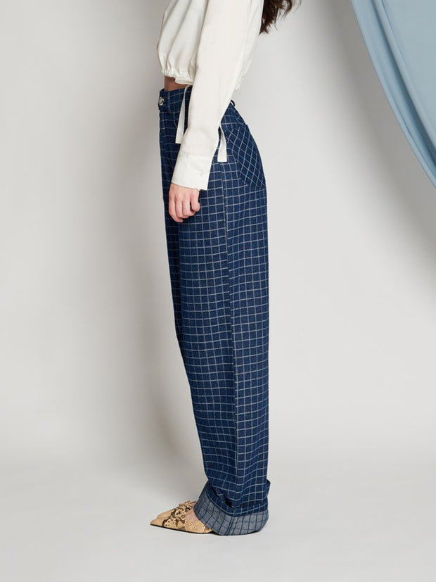 Ghospell Campbell Denim Jeans Denim Blue