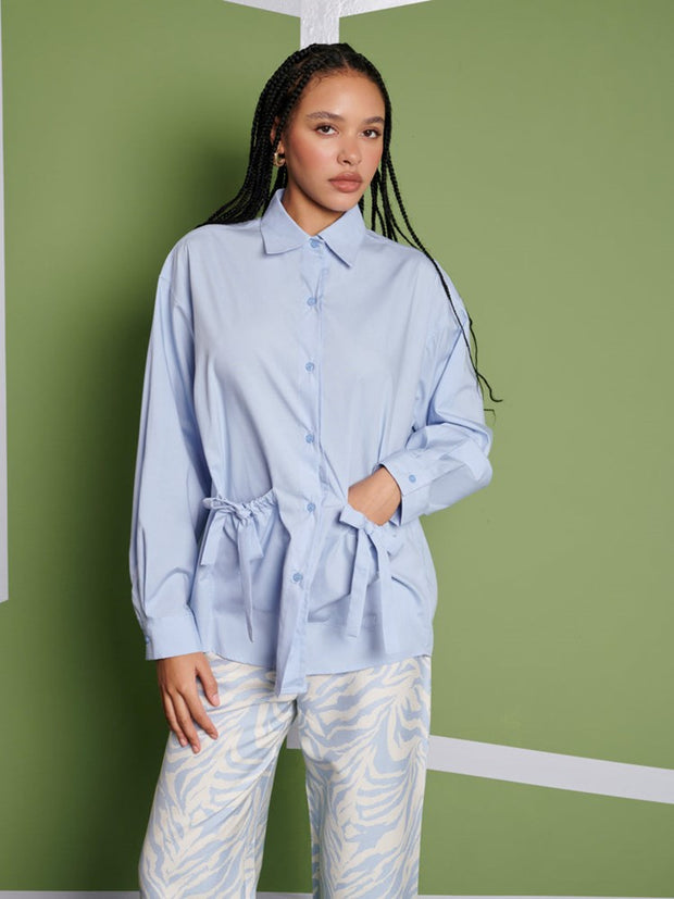 ghospell Dina Shirt Baby Blue