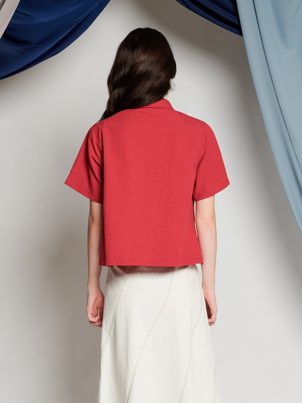 Ghospell Dougie Shirt Carmin Red