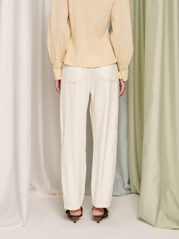 Ghospell Leda Jeans Pearl Ivory