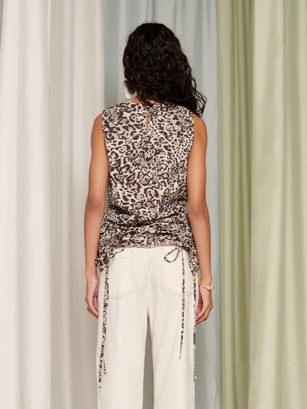 Ghospell Mattie Top Leopard Tan