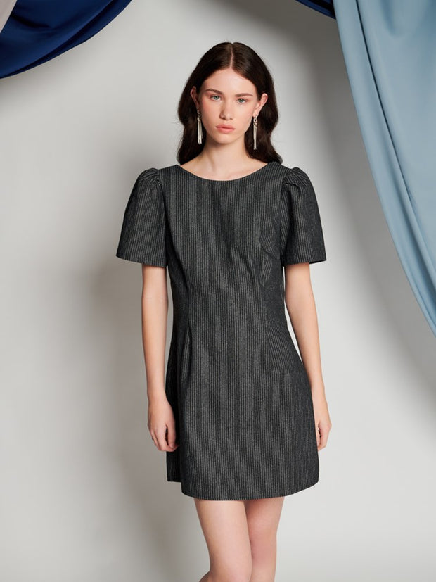 ghospell Mila Mini Dress Coal Black