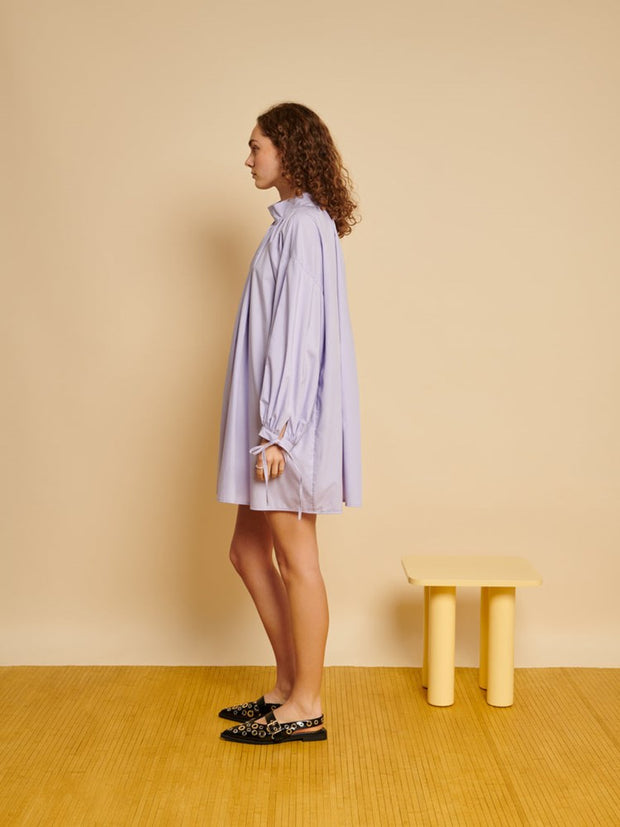 Ghospell Saga Mini Dress Lilac