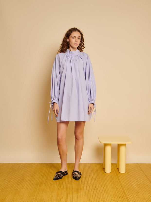 Ghospell Saga Mini Dress Lilac