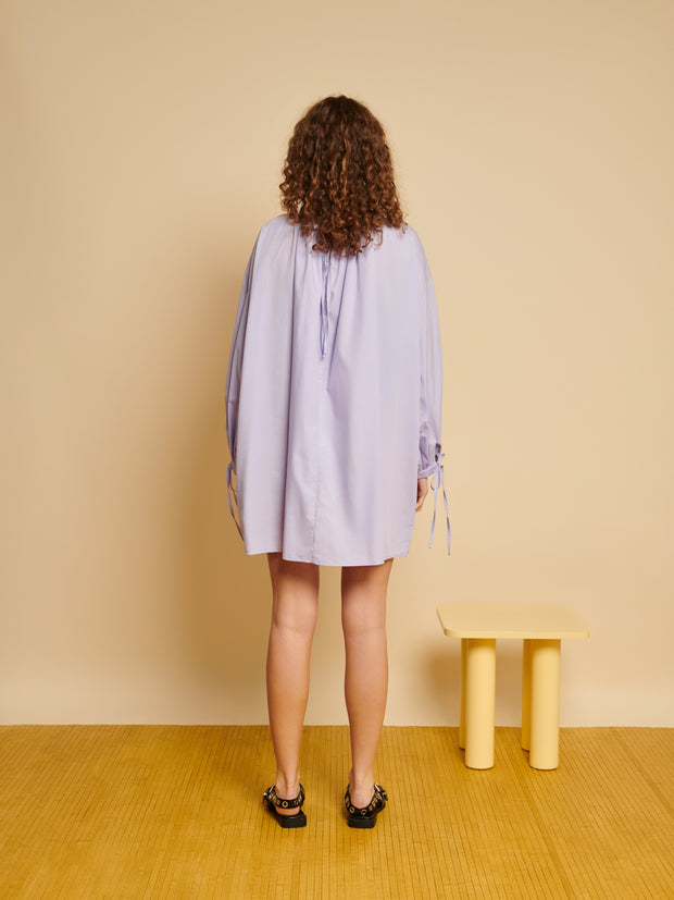 Ghospell Saga Mini Dress Lilac