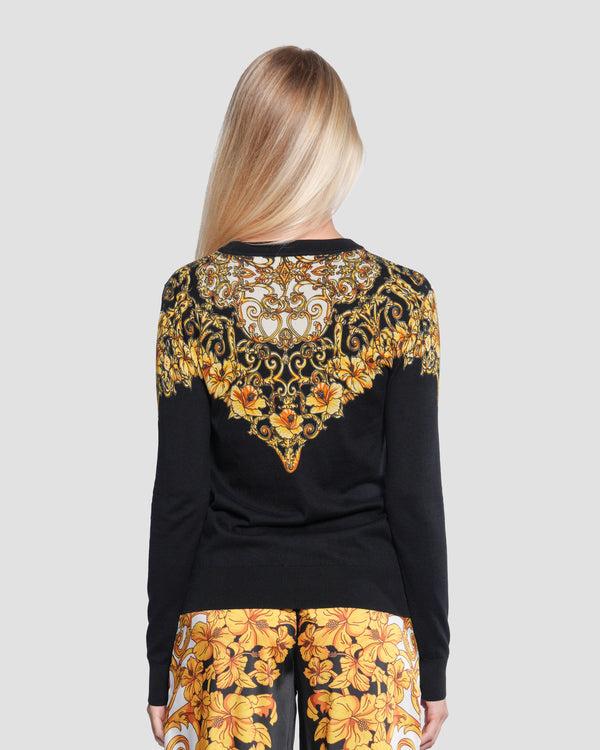 Gianfranco Ferre Baroque Print Pullover Complete The Look