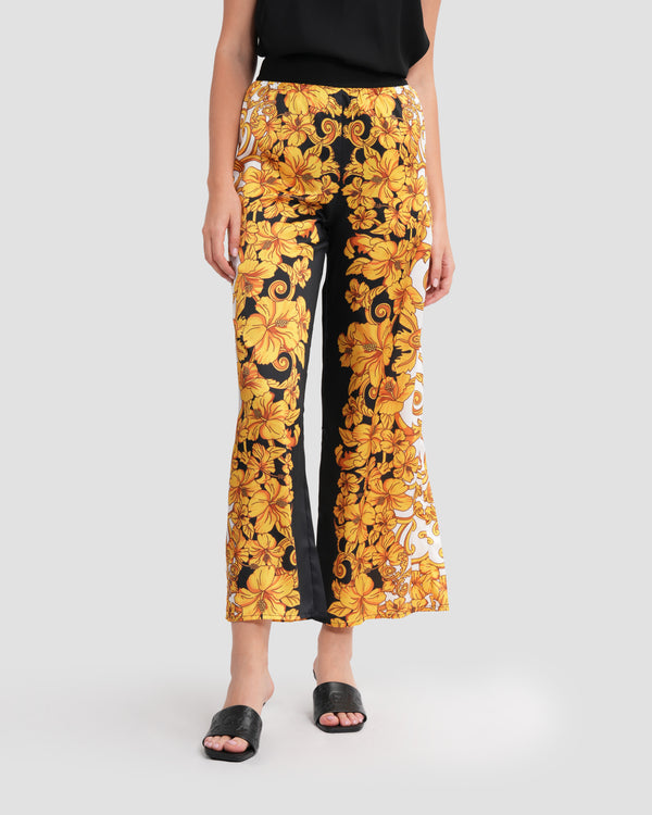 gianfranco ferre Baroque Print Wide-Leg Pants You may also like
