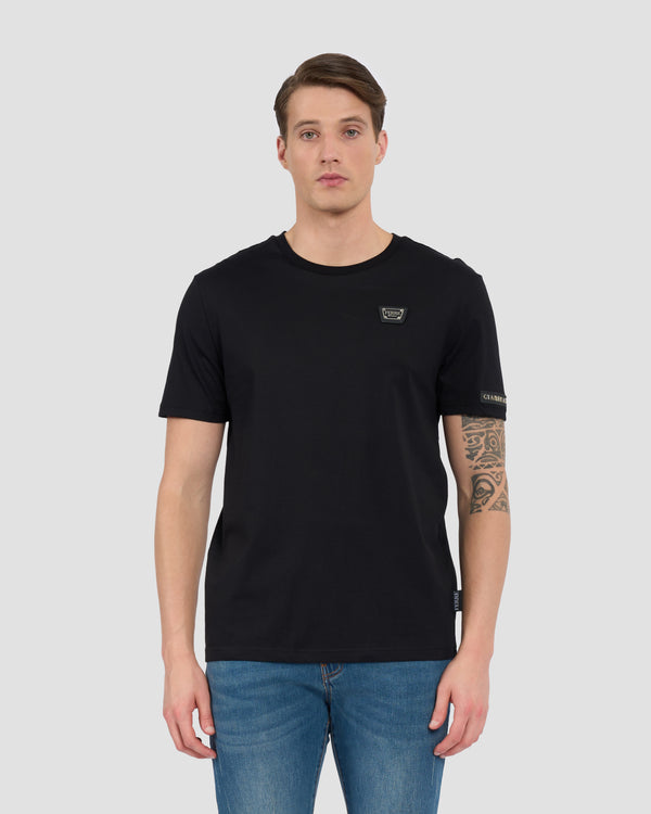 gianfranco ferre Brand Lettering Embellished T-Shirt Black