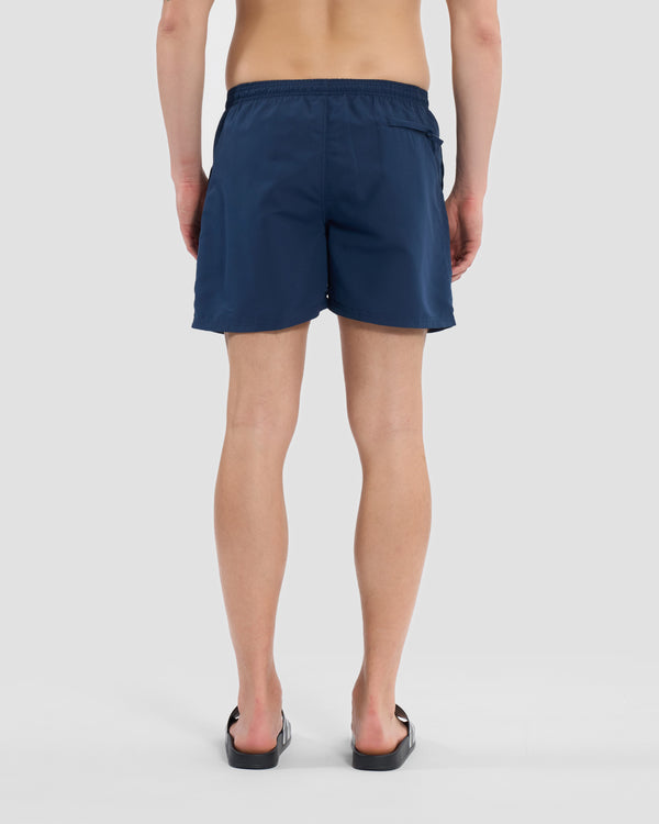 Gianfranco Ferre Brand Printed Side Swim Shorts Navy