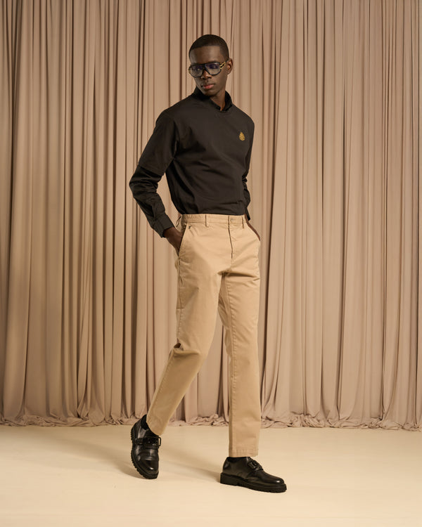 Gianfranco Ferre Classic Tailored Chino Pants Beige