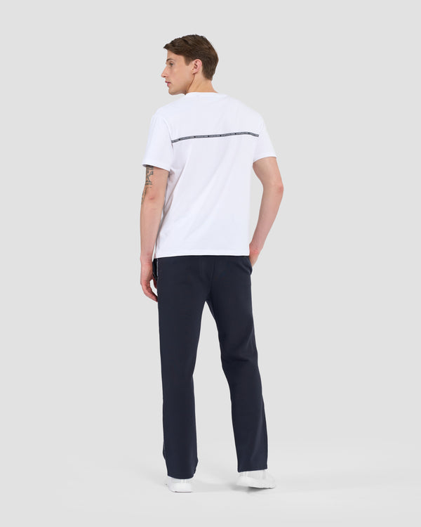 Gianfranco Ferre Contrast Brand Taped T-Shirt White