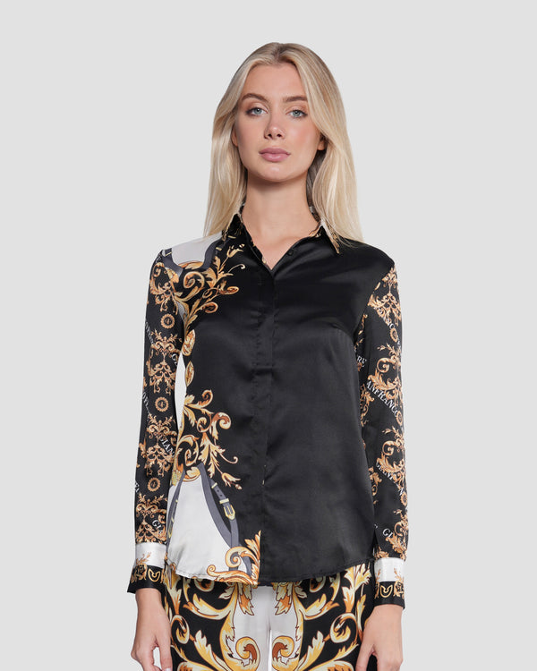 gianfranco ferre Contrasted Baroque Shirt Multicolor