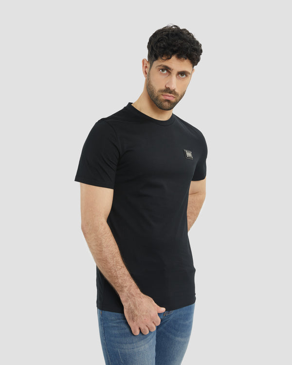 gianfranco ferre Debossed Brand Print Back T-Shirt Black