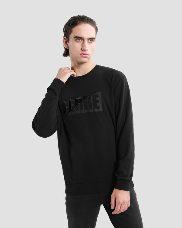 gianfranco ferre Embroidered Front Sweatshirt Black