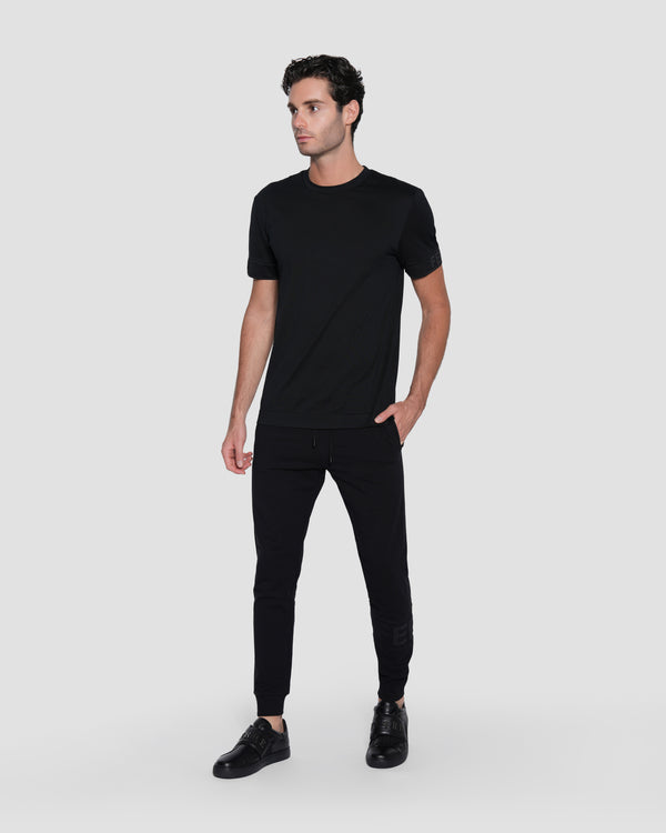 Gianfranco Ferre Embroidered Logo Track Pants Black