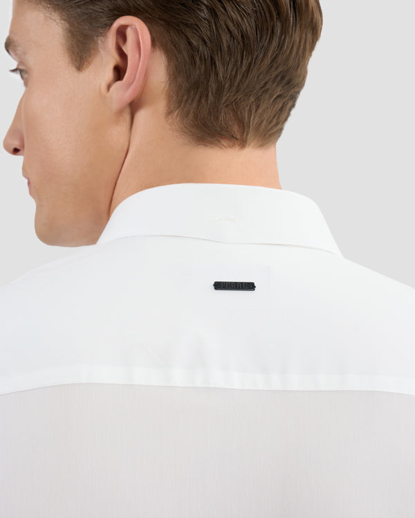 Gianfranco Ferre Ferré Imperial Logo Print Shirt White