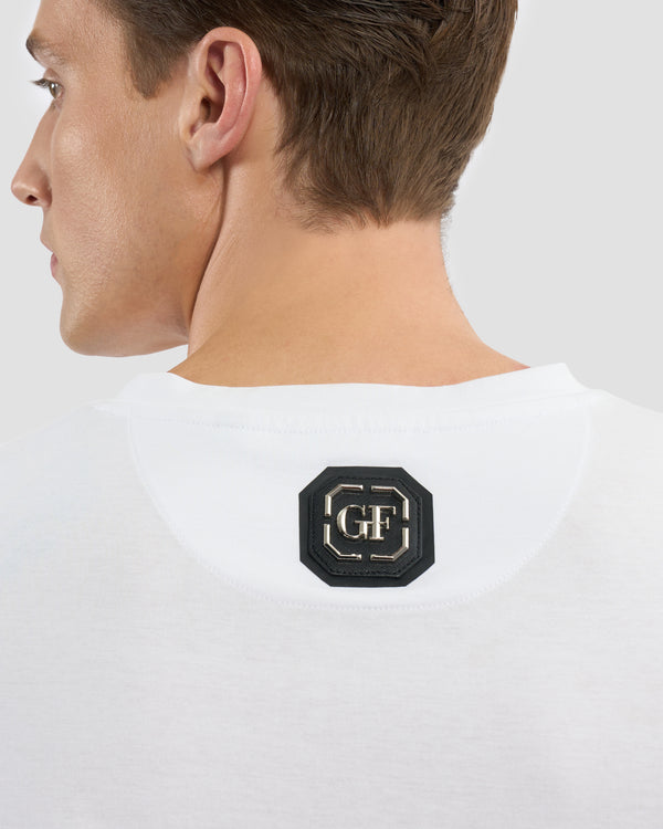 Gianfranco Ferre Ferré Milano Printed Front T-Shirt White