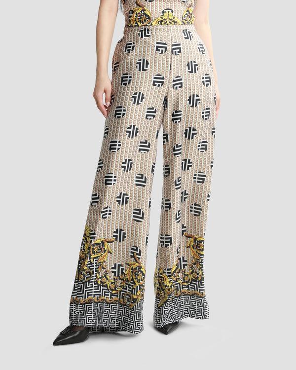 gianfranco ferre Geometric Baroque Trouser Multicolor