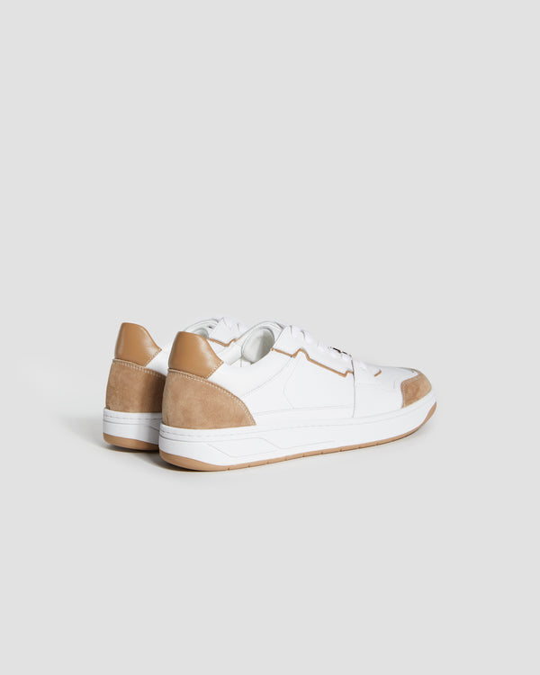 Gianfranco Ferre GF White And Beige Signature Sneakers White