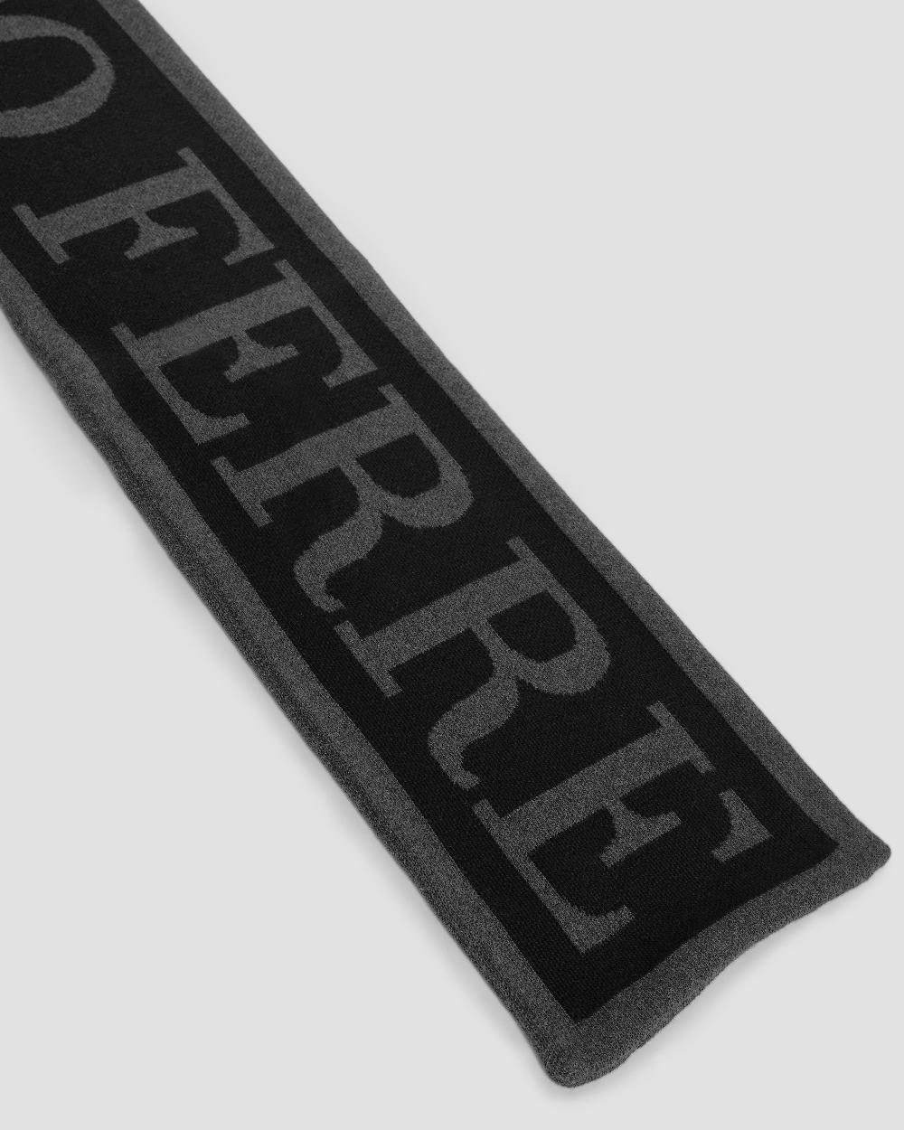 Gianfranco Ferre Brand Detail Scarf Black