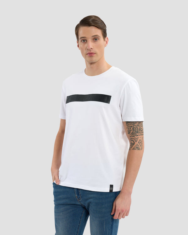 gianfranco ferre Brand Labeled Front T-Shirt White