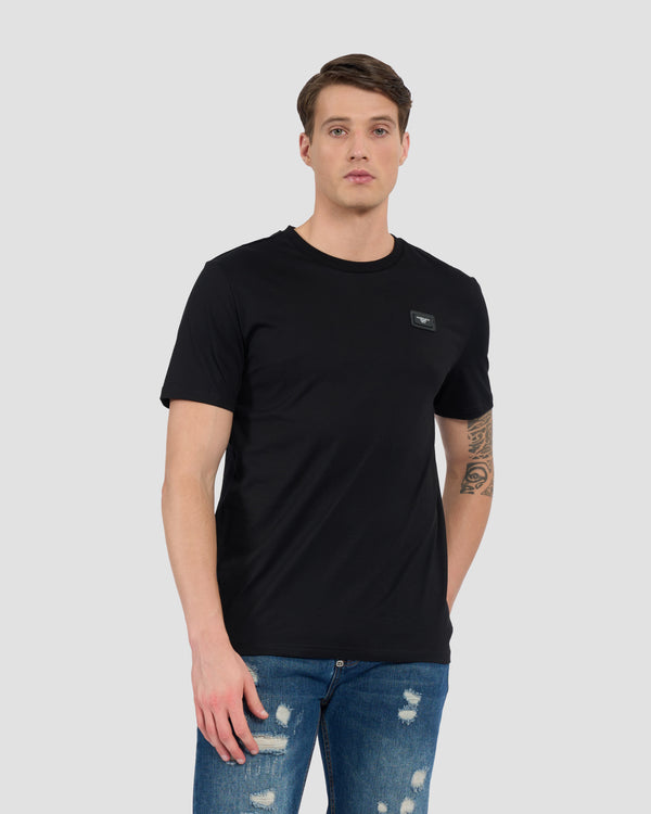 gianfranco ferre Brand Patched Chest T-Shirt Black