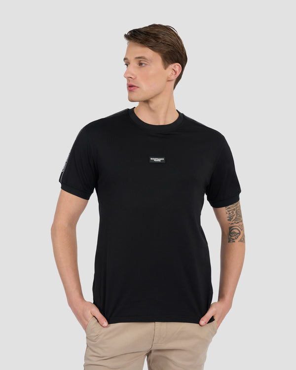 gianfranco ferre Brand Patched T-Shirt Black